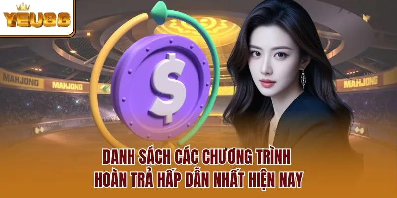 Danh sách các chương trình hoàn trả hấp dẫn nhất hiện nay