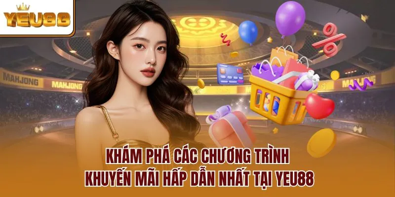 Khám phá các chương trình khuyến mãi hấp dẫn nhất tại YEU88